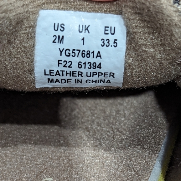Sperry Girls Size 2M Shoresider 3 Eye Boat Shoe YG57681A Linen/Oat - Picture 6 of 7